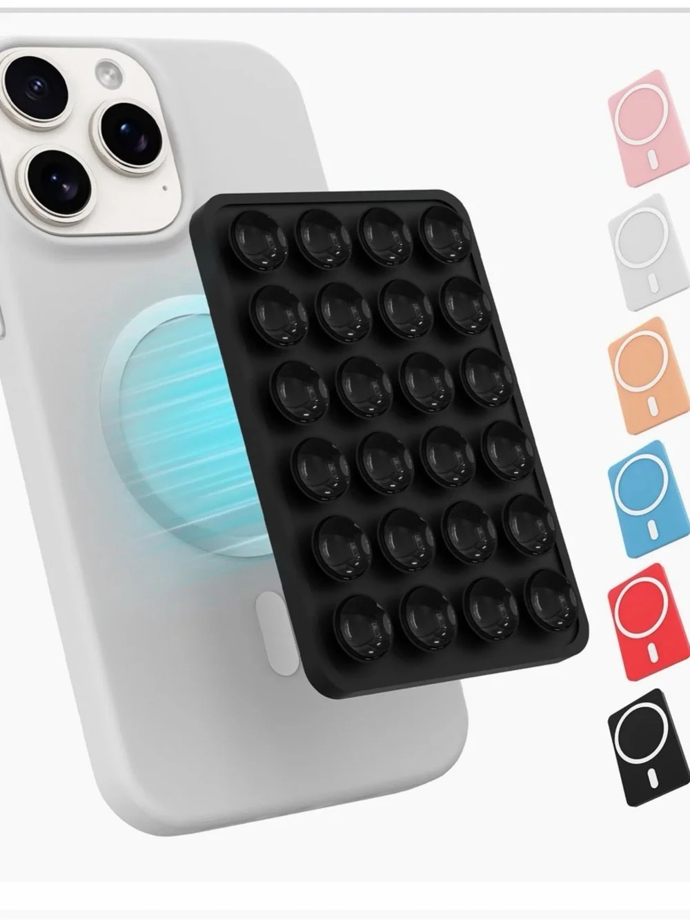 MagSafe suction phone mount